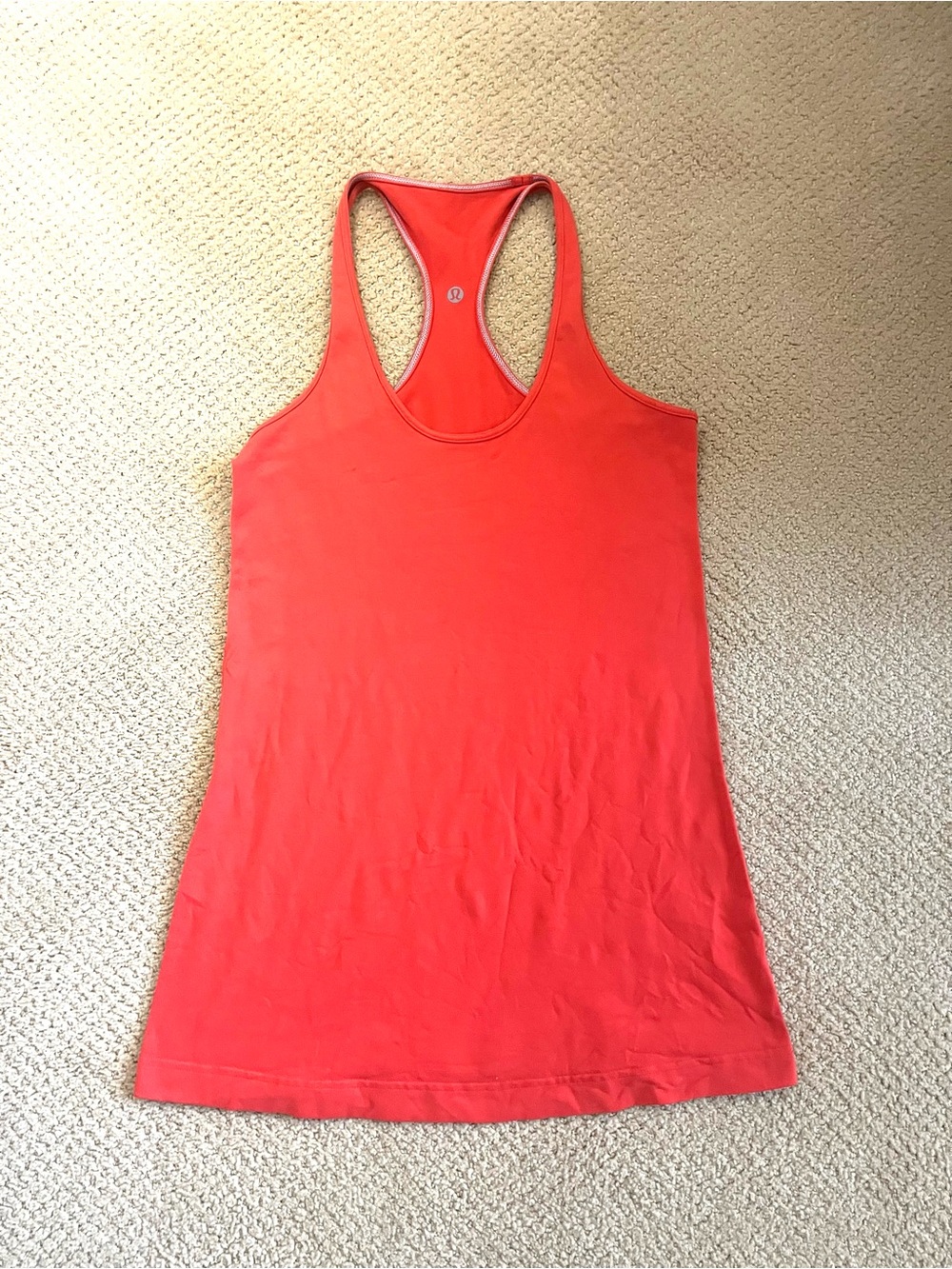 Lululemon Reversible Cool Racerback Tank Coral women’s size 6